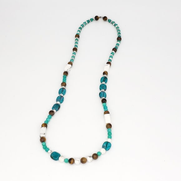 Boho Beach Style Beaded Necklace - Picture 7 of 9